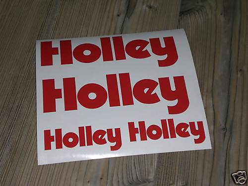 Set adesivi holley hotrod - set,