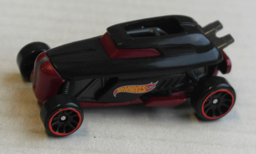 Hot wheels rip - rod, nero/rosso