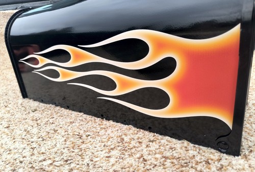Adesivo personalizzato flames - adesivo,