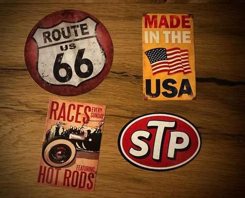 Set adesivi hotrod usa - 4,