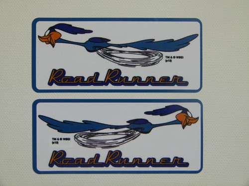 Adesivi road runner vintage - adesivi,