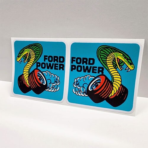 Ford power decalcomania stile - ford,