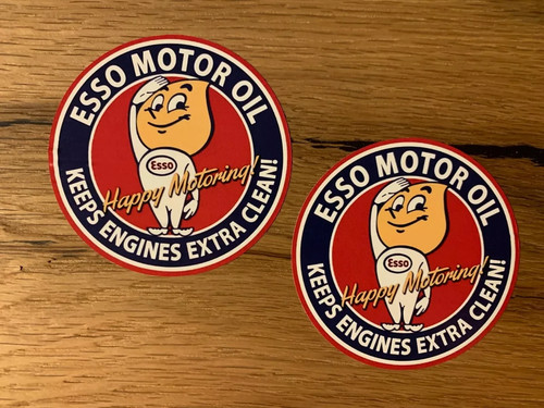 Adesivi olio esso - 2, oldschool