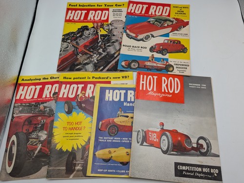 Vintage hot rod magazine - hot, lot