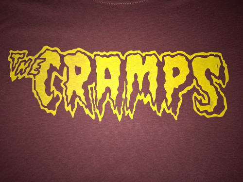 Shirt the cramps oxblood - t-shirt,
